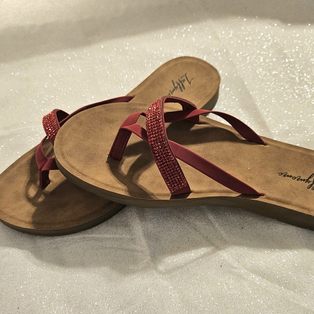 Elegant Red Sandals